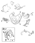 Page E Diagram and Parts List for 9162-7  Briggs and Stratton Generator